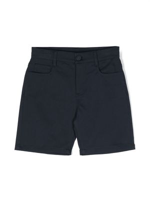 Ferrari Kids straight-leg shorts - Blue