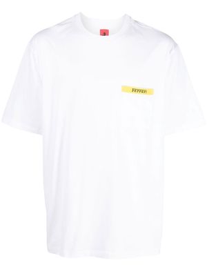Ferrari logo-print T-shirt - White