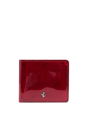Ferrari Prancing Horse plaque wallet - Red