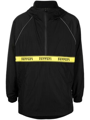 Ferrari recycled zip-up jacket - Black