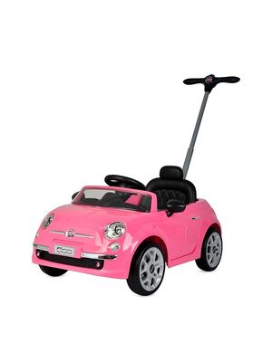Fiat 500 Push Car - Pink - Pink
