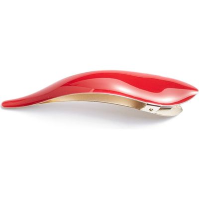 Ficcare Maximas Silky Hair Clip in Silky Red/Gold 