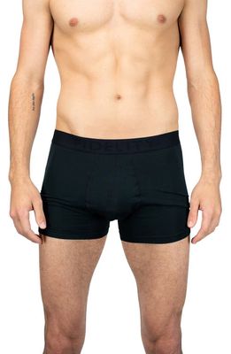 Fidelity Denim The Epic X-Hold Solid Performance Boxer Briefs in Black