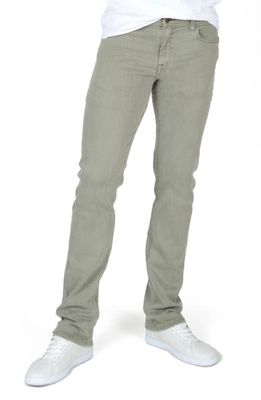 Fidelity Denim Torino Slim Fit Taper Jeans in Pistachio