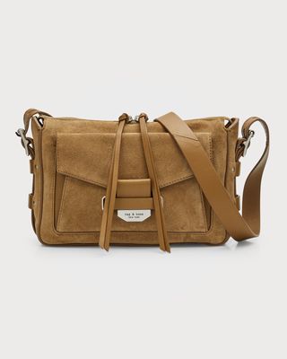 Field Small Suede Messenger Bag
