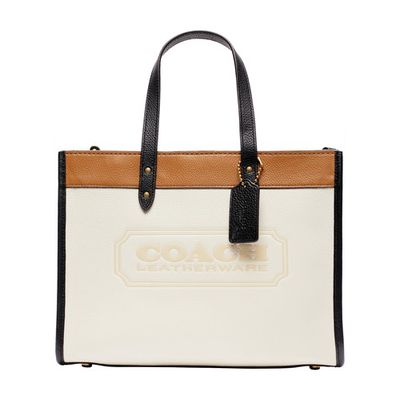Field Tote 30 In Colorblock With Coach Badge