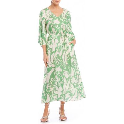 FIFTEEN TWENTY Antonia Floral Maxi Dress in Print