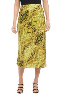 FIFTEEN TWENTY Print Bias Cut Skirt