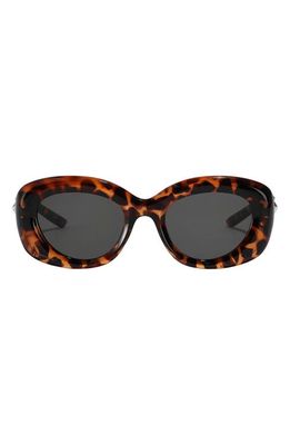 Fifth & Ninth Bianca 54mm Polarized Round Sunglasses in Torte