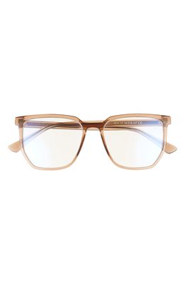 Fifth & Ninth Eden 54mm Blue Light Blocking Glasses in Brown/Clear