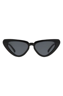 Fifth & Ninth Freya 53mm Gradient Polarized Cat Eye Sunglasses in Black