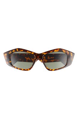 Fifth & Ninth Zaria 55mm Geometric Sunglasses in Torte/Black