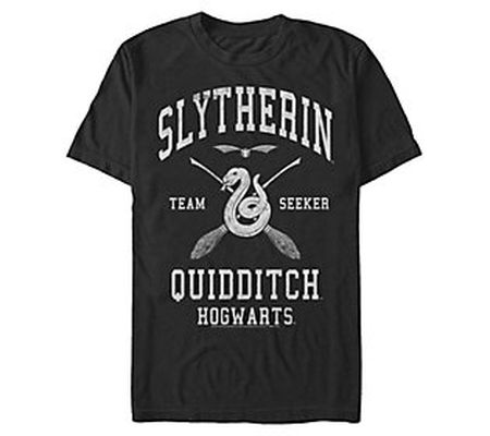 Fifth Sun Men's Harry Potter Slytherin Quidditc h Hogwarts Tee