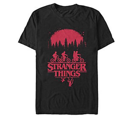 Fifth Sun Men's Stranger Things Simple Poster T ee
