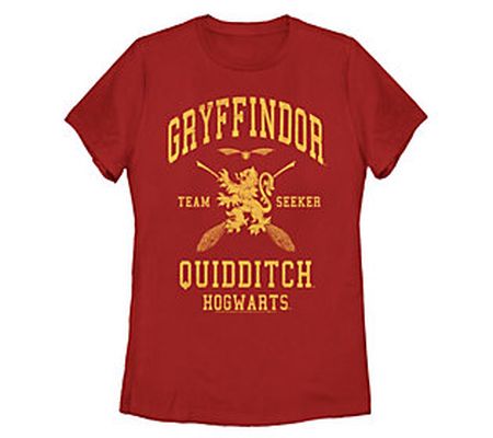 Fifth Sun Women's Harry Potter Gryffindor Quidd itch Tee