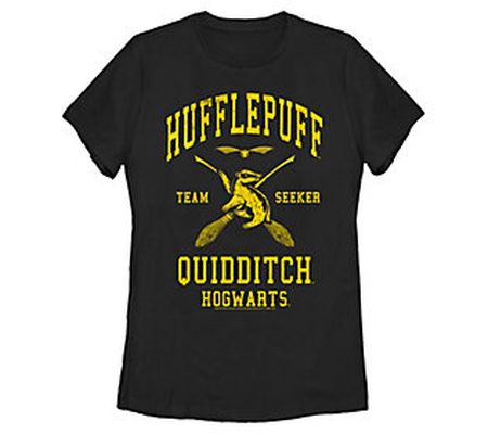 Fifth Sun Women's Harry Potter Hufflepuff Quidd itch Tee