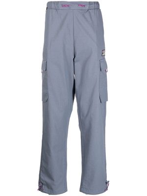 Fila cotton cargo trousers - Blue