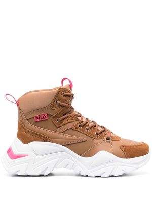 Fila Electrove Desert high-top sneakers - Brown