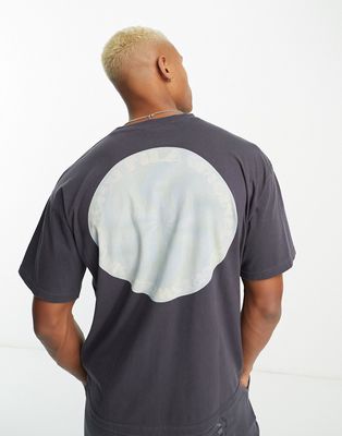 Fila Haze oversized T-shirt with back print in black