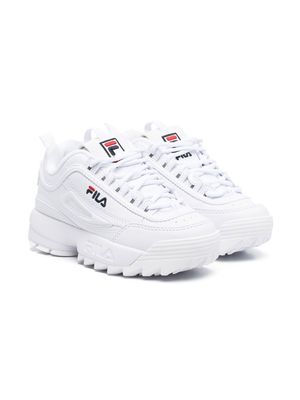 Fila Kids Disruptor low-top sneakers - White