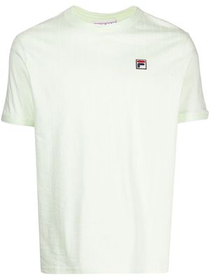Fila logo-patch short-sleeved T-shirt - Green