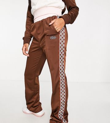 Fila retro sweatpants in brown