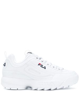 Fila ridged sole Disruptor sneakers - White