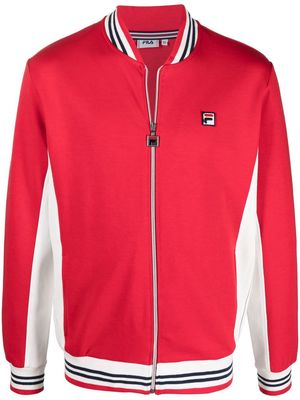 Fila Settana colour-block track jacket - Red