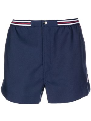 Fila striped short-shorts - Blue