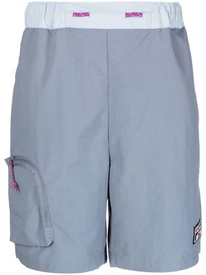 Fila two-tone knee-length shorts - Grey