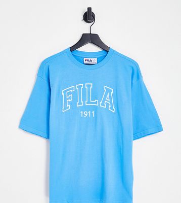 Fila varsity T-shirt in blue