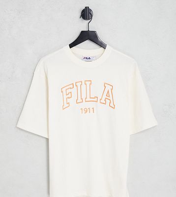 Fila varsity T-shirt in white