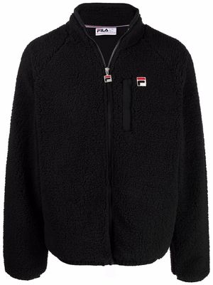 Fila zip-up fleece jacket - Black
