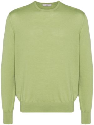 Fileria crew-neck wool jumper - Green