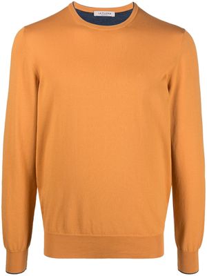 Fileria elbow patch sweater - Orange