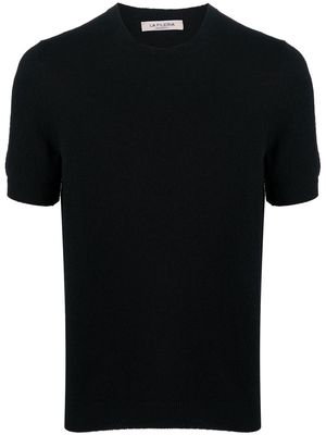 Fileria jersey short-sleeved polo shirt - Black