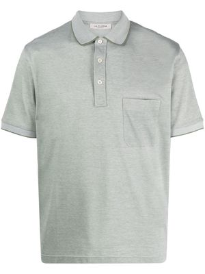 Fileria short-sleeved cotton polo shirt - Green