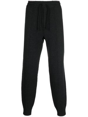 Fileria wool-cashmere track pants - Black