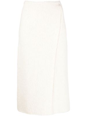 Filippa K Abril knit midi skirt - White