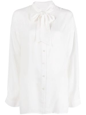 Filippa K Amelia pussy-bow shirt - White