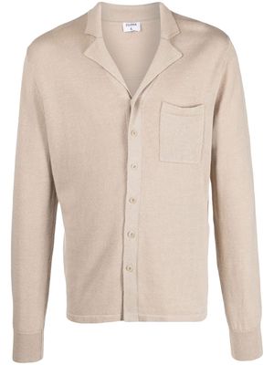 Filippa K button-up knitted shirt - Neutrals
