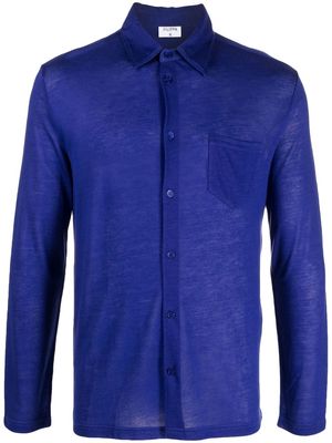 Filippa K button-up long-sleeve shirt - Blue