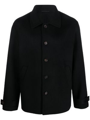 Filippa K button-up wool jacket - Black