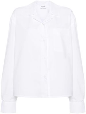 Filippa K camp-collar poplin shirt - White