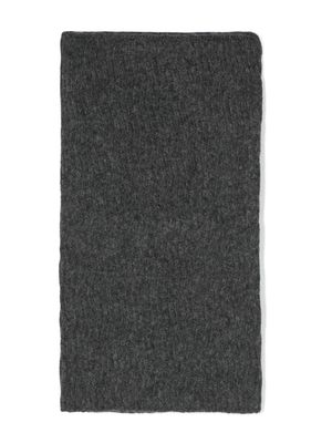 Filippa K chunky-knit wraparound-style scarf - Grey