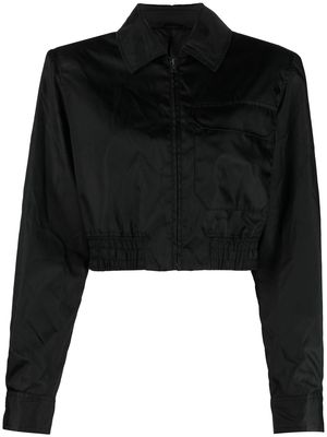 Filippa K cropped zipped jacket - Black