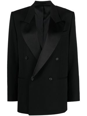 Filippa K double-breasted tuxedo blazer - Black