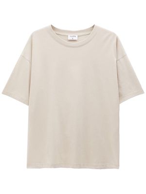 Filippa K drop-shoulder organic cotton T-shirt - Neutrals