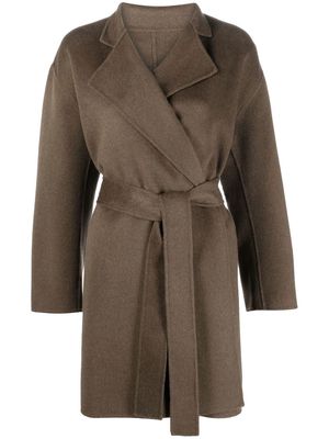 Filippa K Edina belted wrap jacket - Brown