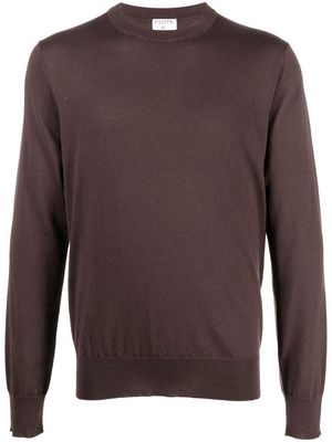 Filippa K fine-knit merino wool jumper - Brown